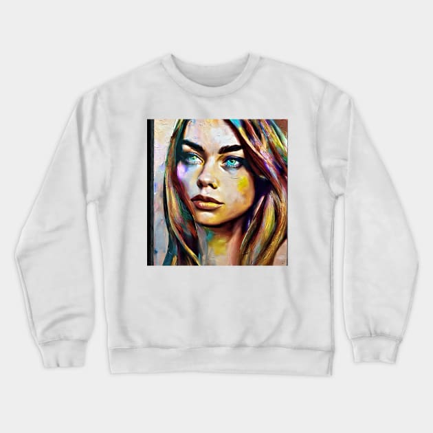 Golden Denise Crewneck Sweatshirt by bogfl